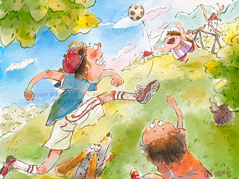 原创儿童插画｜夏天