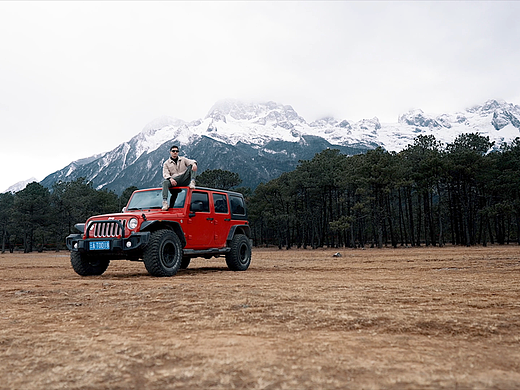 厦门jeep拍摄之丽江玉龙雪山