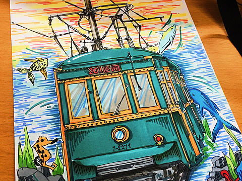 大连风景手绘插画Part 1