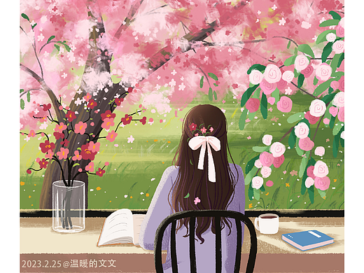 治愈系插画——遇见•时光系列4