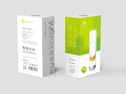 麦芒 x 艾斯骑士 | 雾化润眼仪、润眼液包装设计