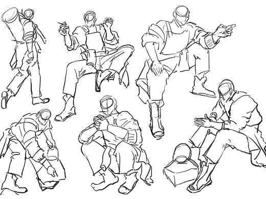 #速写60天挑战赛# day56