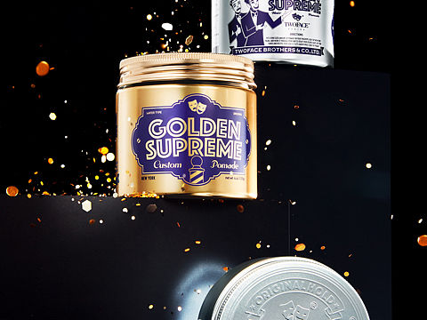 Two Face美发发泥产品拍摄