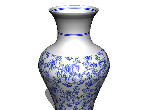 利用PS中的3D效果打造精美青花瓷（個(gè)人主頁(yè)-ZMjEwNTk1NzY=） - 圖案 - 站酷設(shè)計(jì)師你們的三先生原創(chuàng)素材 - 站酷ZCOOL