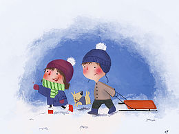 兒童插畫練習(xí)