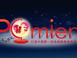 枫度电脑维修论坛2010年情人节logo