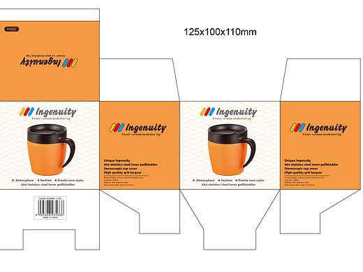 彩盒设计，包装设计，杯子包装