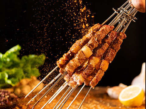 羊肉串拍摄
