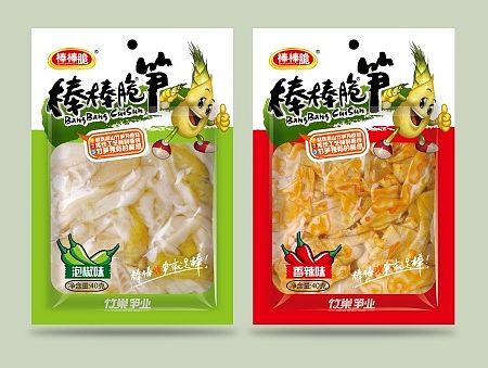 智多邦——棒棒脆笋品牌设计 棒棒脆笋包装设计 食品品牌设计 食品包装设计