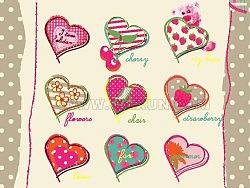 美丽的心型素材组合（个人主页-ZMTE5MzI5Ng==） - 品牌 - 站酷设计师陈安在线原创素材 - 站酷ZCOOL