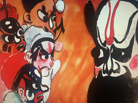 艳阳楼 武戏绘本