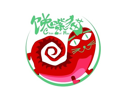 馋嘴猫logo(来包辣条)