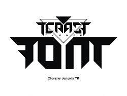 T-CRASH正式官方字体（FONT）