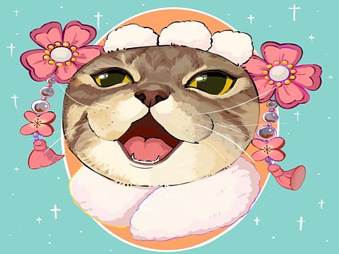 小猫咪格格头像