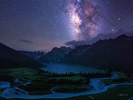 風(fēng)光組—《星空下的玉龍拉措》—鏡頭背后四群—護(hù)花小兵-廣西都安