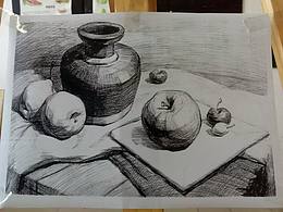静物素描