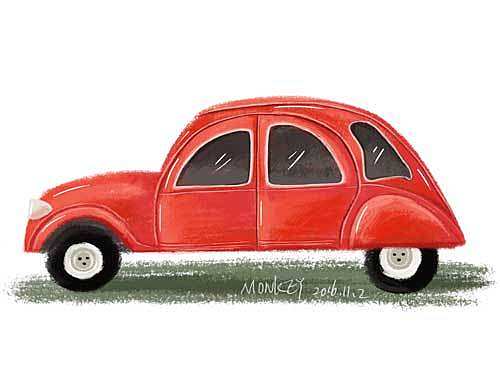 说走就走的自驾旅行 复古汽车