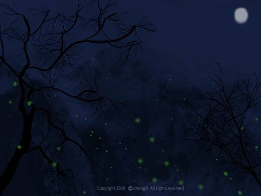 万圣节插画动图
