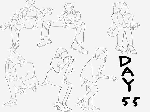 #速写60天挑战赛# day55@速写班长