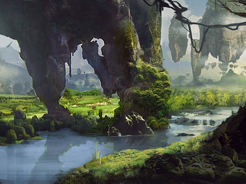 史前世界纯场景