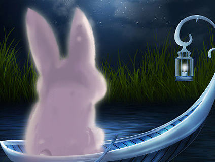 马上中秋啦，分享一直隔开了抑郁症的兔子