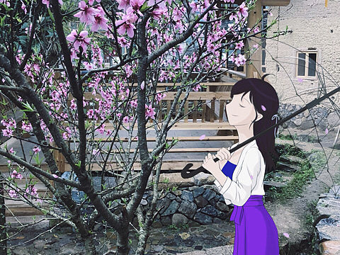 二次元穿越古村