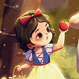 小花插画的头像