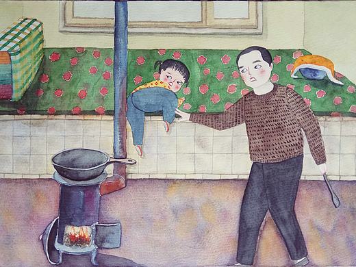 小时候那些事儿—意外烫伤