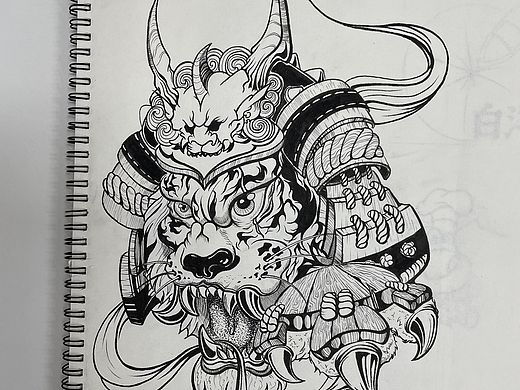 原创 十二生肖 虎