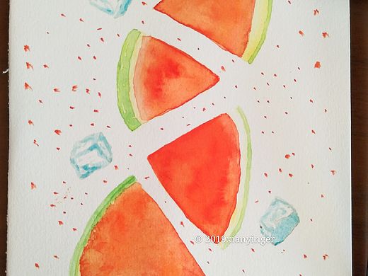 没有西瓜子的西瓜