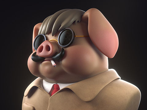 红🐷