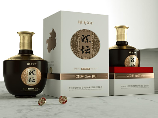 郑酒师陈坛包装设计