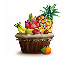 【图标】水果篮（个人主页-ZNTA5ODMyOA==） - 图标 - 站酷设计师jos_garden原创素材 - 站酷ZCOOL