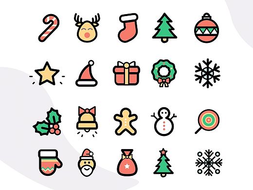 CHRISTMAS ICON 圣诞小图标