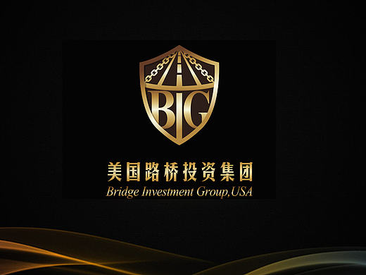 LOGO设计|美国路桥投资集团LOGO及vi应用设计