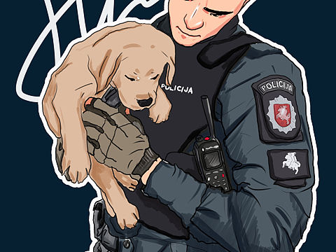 警察 警犬