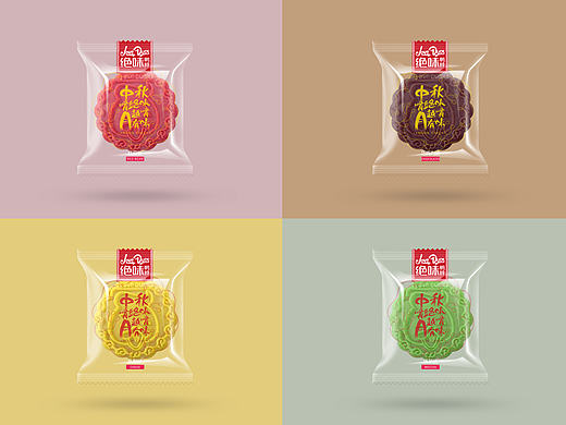 <绝味鸭脖>月饼包装设计