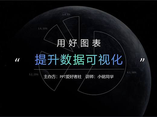 数据可视化的授课PPT封面