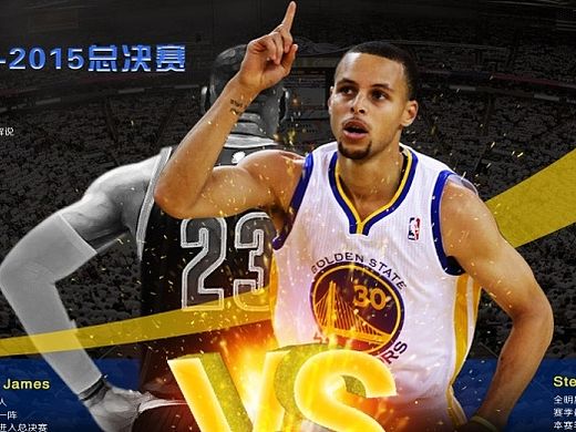 NBA总决赛海报！