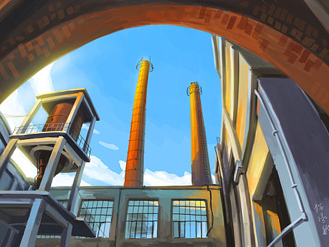 东郊记忆（个人主页-ZNDIxMDgwNDg=） - 创作习作 - 站酷设计师猫嚎斯原创素材 - 站酷ZCOOL