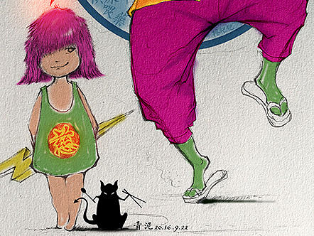 好好吃飯吧，我求求你了，閨女?。▊€人主頁-ZMTgzMDU0NTY=） - 創(chuàng)作習(xí)作 - 站酷設(shè)計師ad_guge原創(chuàng)素材 - 站酷ZCOOL