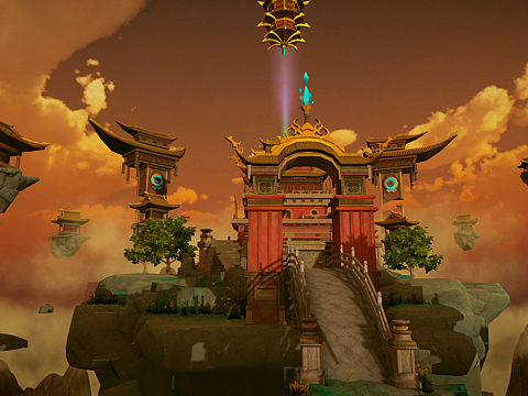 u3d古代场景
