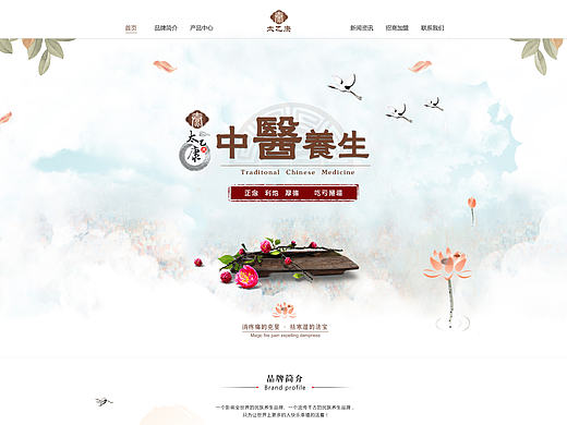中国风品牌网站