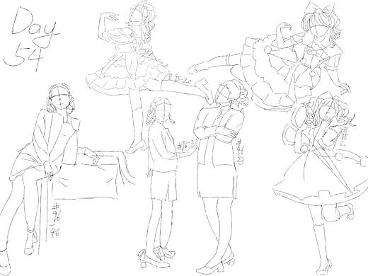 day54@速写班长 #速写60天挑战赛#