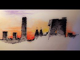 走到哪里画哪里~