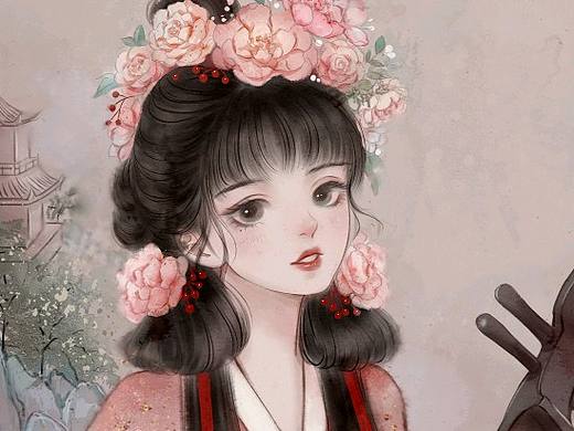 牡丹拟人