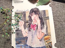 水彩人物