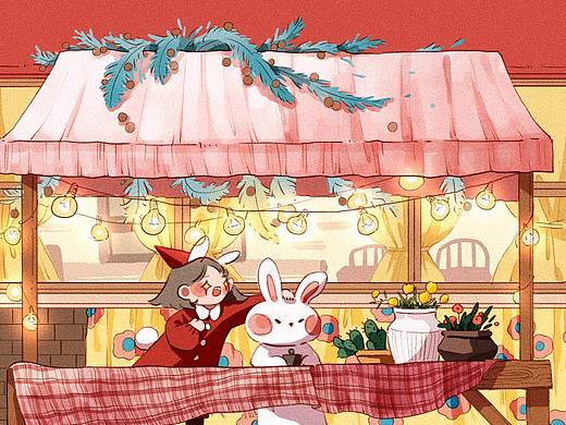 文创插画|寻梦奇遇