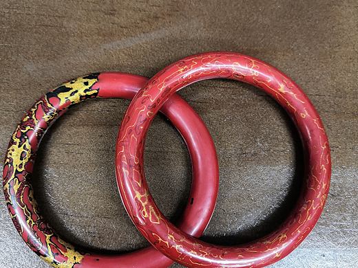 大漆手鐲（個(gè)人主頁(yè)-ZNTIzNzA3NjA=） - 首飾設(shè)計(jì) - 站酷設(shè)計(jì)師漆藝愛(ài)好者原創(chuàng)素材 - 站酷ZCOOL