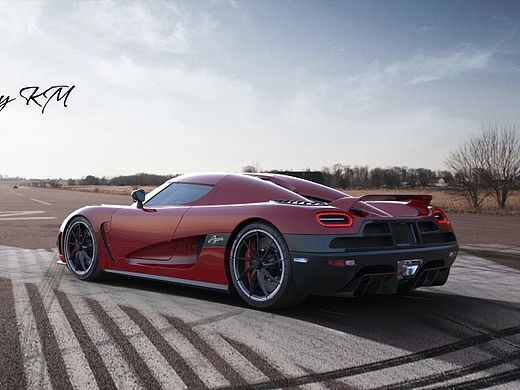 Koenigsegg Agera R CGI练习